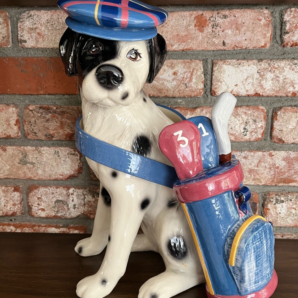 Dog Golf Gift Statue
Like New, beautiful and rare!